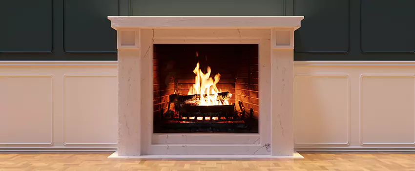 Open Flame Wood-Burning Fireplace Installation Services in Springfield, Tennessee