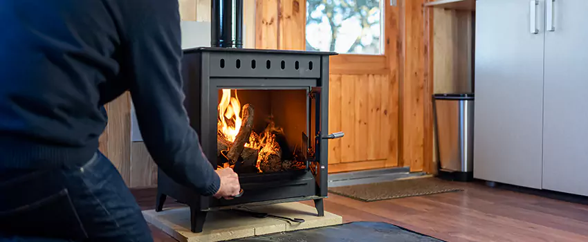 Open Hearth Wood Fireplace Installation in Springfield, TN