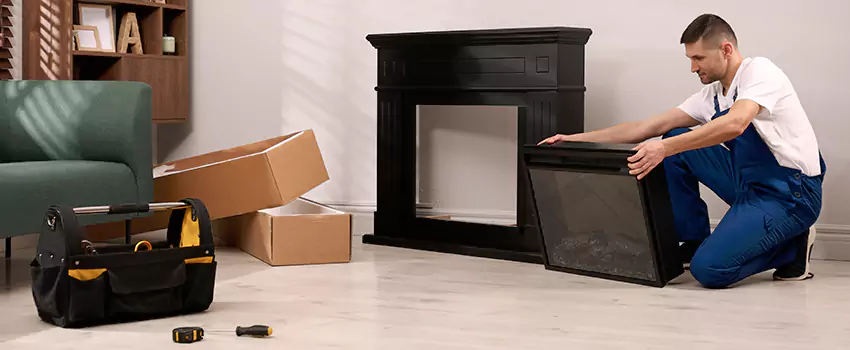 Old Rusted Metal Fireplace Repair And Replacement in Springfield, TN