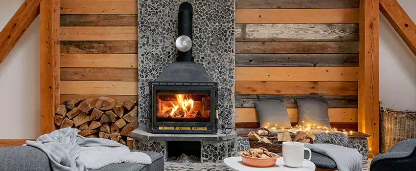Thelin Hearth Products Direct Vent Gas Stove Fireplace Inspection in Springfield, Tennessee